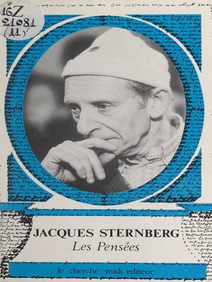 cover image of Les pensées